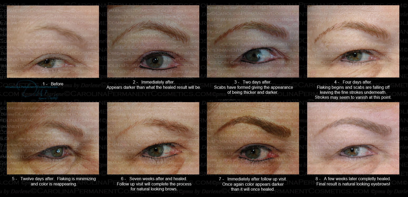 permanent makeup eyebrows healing | Decorativestyle.org
